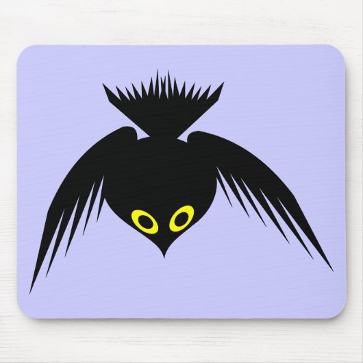 Crow Mousepad Muismat (Voorkant)