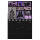 Crow Oddity Collage Kalender (Jan 2026)