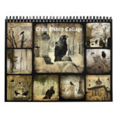 Crow Oddity Collage Kalender (Hoes)