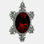 Crow Ornament Raven / Crow Decoration Gift (Links)