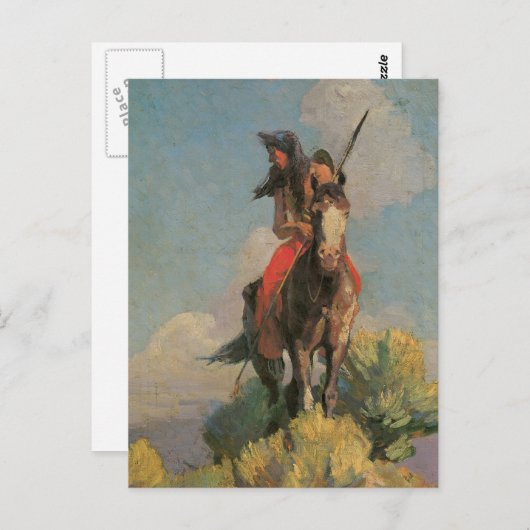 Crow Outlier Briefkaart (Voorkant / Achterkant)