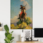 Crow Outlier van William Herbert Dunton Poster (Thuiskantoor)