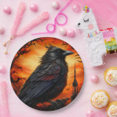 Crow Papieren Bordje (Feest)