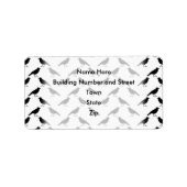 Crow Pattern. Etiket (Voorkant)