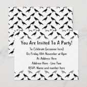 Crow Pattern. Kaart (Voorkant / Achterkant)