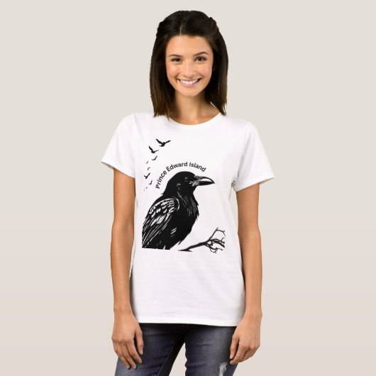 Crow PEI T-shirt (Voorkant volledig)