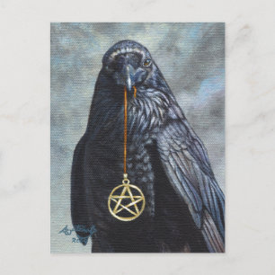 Crow Pentacle Briefkaart