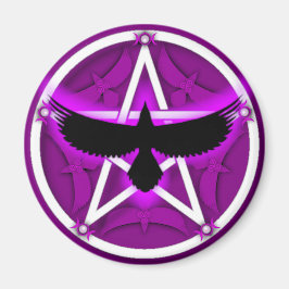 Crow Pentacle - Paarse Magneet