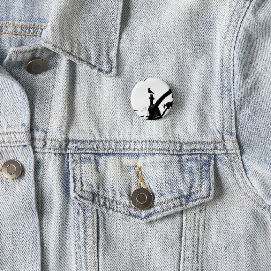 Crow Perch Ronde Button 3,2 Cm (In situ)