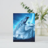 Crow Phoenix Briefkaart (Staand voorkant)