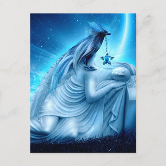 Crow Phoenix Briefkaart (Voorkant)