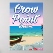Crow Point, Devon Reisposter Poster (Voorkant)