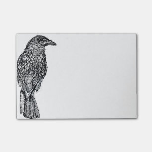 Crow Post-it® Notes