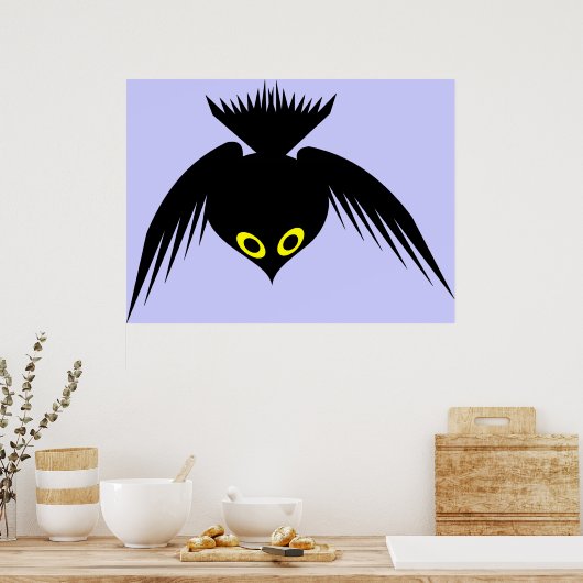 Crow Poster (Keuken)