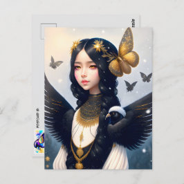 Crow Princess, Postkruising Briefkaart