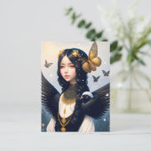 Crow Princess, Postkruising Briefkaart (Staand voorkant)