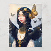 Crow Princess, Postkruising Briefkaart (Voorkant)