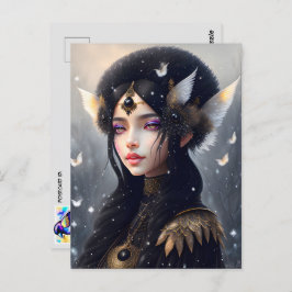 Crow Princess, Postkruising Briefkaart