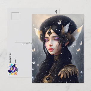 Crow Princess, Postkruising Briefkaart