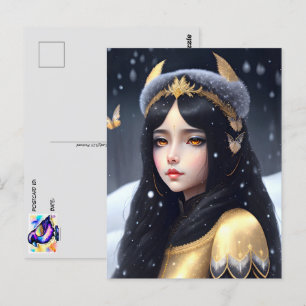 Crow Princess, Postkruising Briefkaart