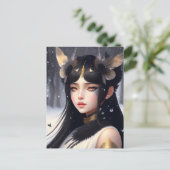 Crow Princess, Postkruising Briefkaart (Staand voorkant)