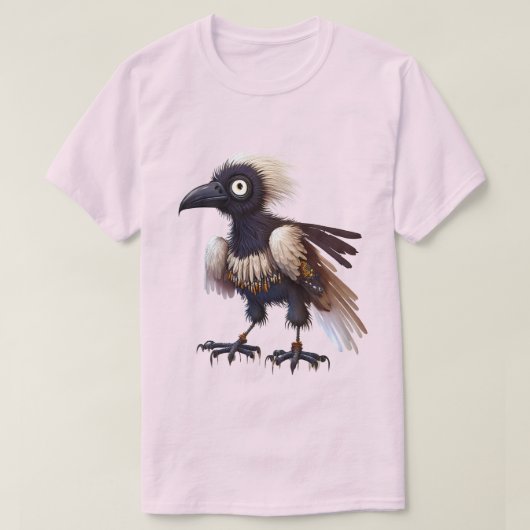 Crow Punk 02 T-Shirt (Design voorkant)