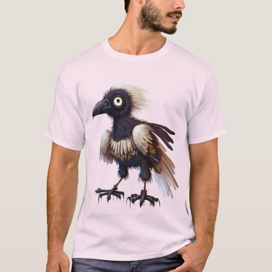 Crow Punk 02 T-Shirt (Voorkant)