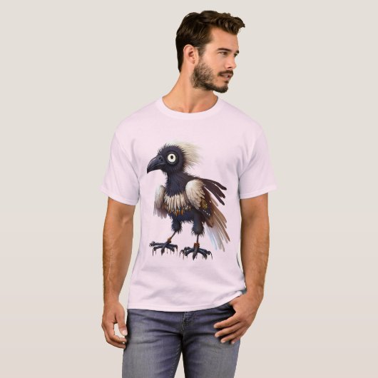 Crow Punk 02 T-Shirt (Voorkant volledig)
