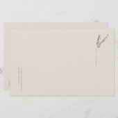 Crow-quilled page- Regency Correspondence Briefpapier (Voorkant / Achterkant)