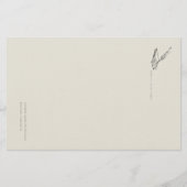 Crow-quilled page- Regency Correspondence Briefpapier (Voorkant)