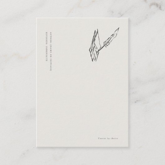 Crow-quilled page- Regency Correspondence Informatiekaartje (Voorkant)