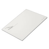 Crow-quilled page- Regency Correspondence Notitieblok (Schuin)