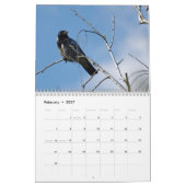 Crow Raven 2025 Kalender (Feb 2027)