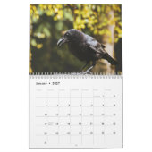 Crow Raven 2026 Agenda Kalender (Jan 2027)