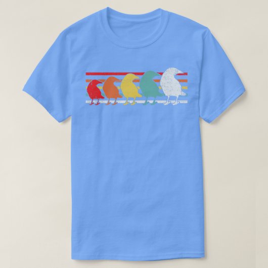 Crow Raven Bird 2 T-shirt (Design voorkant)