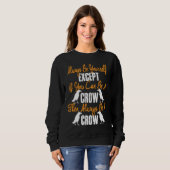 Crow Raven Bird Dier Jongens Meisjes Kind Trui (Voorkant volledig)