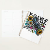 Crow Raven F-CAW-F Funny Halloween Planner (Display)