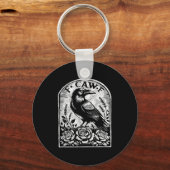 Crow Raven F Caw F Sleutelhanger (Voorkant)