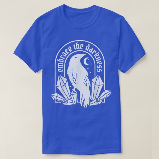 Crow Raven Gothic Tattoo 487 T-shirt (Design voorkant)