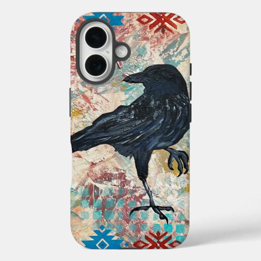 Crow Raven iPhone Case (Achterkant)