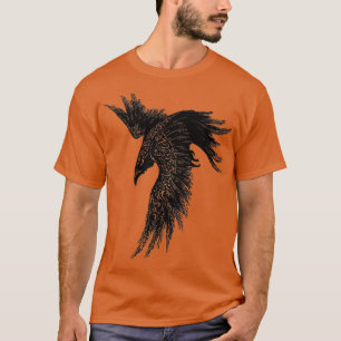 Crow Raven Kattegat Viking accessoires voor Viking T-shirt