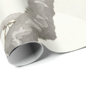 Crow Raven Koson Japanese Bird Cadeaupapier (Rol Hoek)