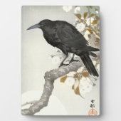 Crow Raven Koson Japanese Bird Fotoplaat (voorkant)
