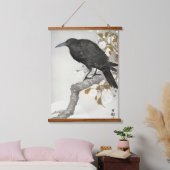 Crow Raven Koson Japanese Bird Hangend Wandkleed (Slaapkamer)