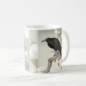 Crow Raven Koson Japanese Bird Koffiemok (Voorkant rechts)