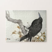 Crow Raven Koson Japanese Bird Legpuzzel (Horizontaal)