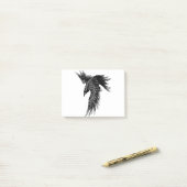 Crow Raven Norse Viking Symbol Post-it® Notes (Op bureau)