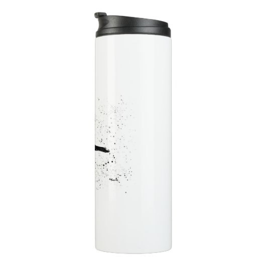 Crow raven thermosbeker (Geroteerd rechts)