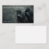 Crow Raven Visitekaartje (Voorkant / Achterkant)