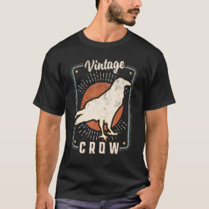 Crow Retro Classic Animal Love 1 T-shirt